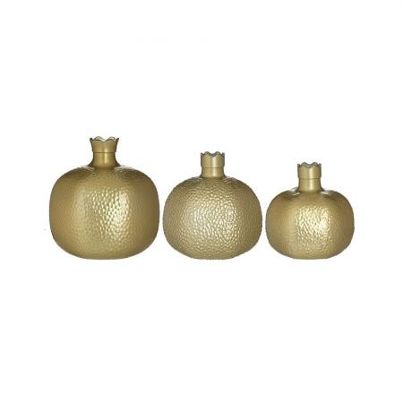 S/3 ЧАША НАР DECO GOLD D10X11