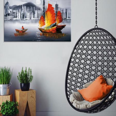 Картина The Orange Ship 50x70