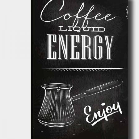 Картина Coffee Energy Black 50x70