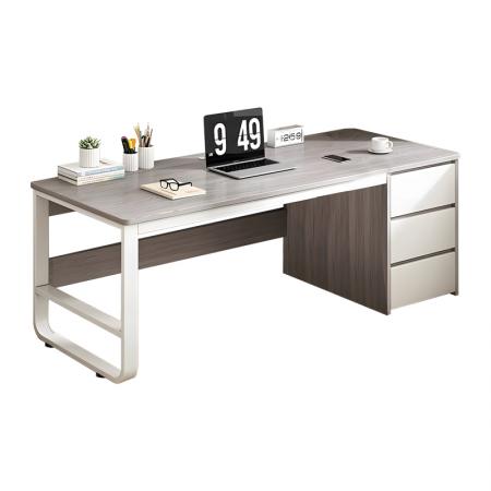 Бюро Salto  с чекмедже - MDF естествено бяло 120x48x74см