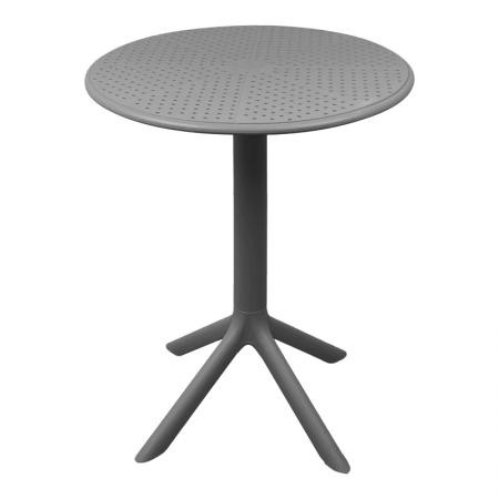 Маса Merkon  pp в антрацитен цвят D60x75см