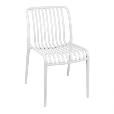 Стол Zoi  pp в бяло 42x58x79см