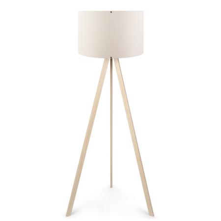 Подова лампа 1060 Pakoworld Ε27 Natural-Cream D38x140cm
