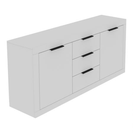Бюфет Doha  в бял цвят 180x45x80.5 см
