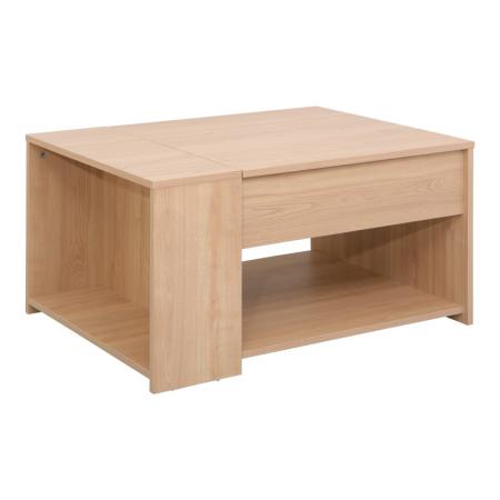 Маса Aravis с  полиморфна в естествен нюанс 80x60x42см