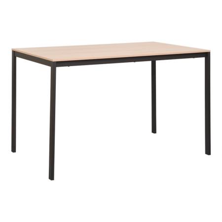 Метална маса Faragio  в естествено черно 120x75x75см