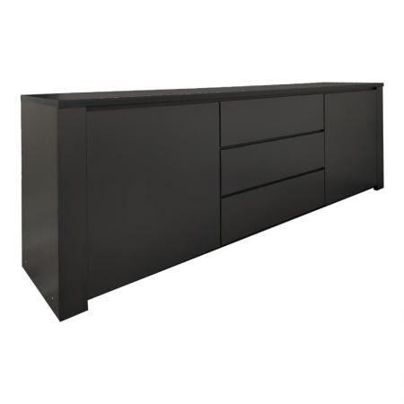 Бюфет Kalya  в антрацитен цвят 220x49x89.5см