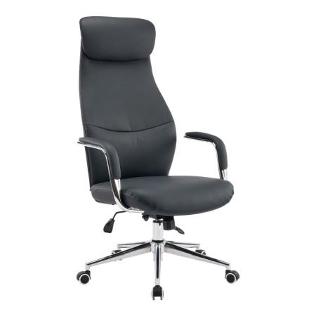 Мениджърски офис стол Ferka  черен pu 64x71x120-128см