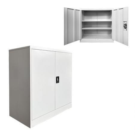 Метален шкаф Armon  в светло сив цвят 90x45x90см