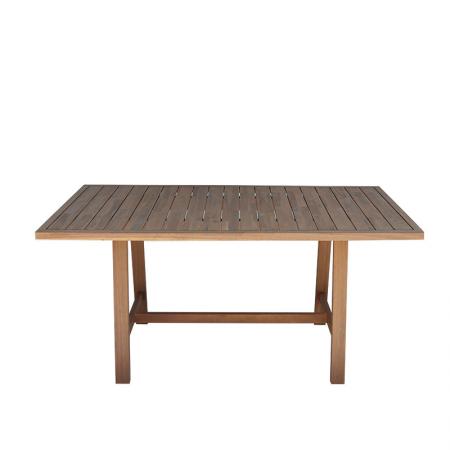 Маса Malibu  акациево дърво в естествен цвят 160x90x75см