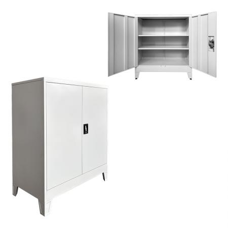 Метален шкаф Armon  в светло сив цвят 90x45x100см
