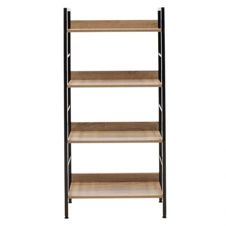 Библиотека Ramon  в естествено черно 60x28x125,5 см